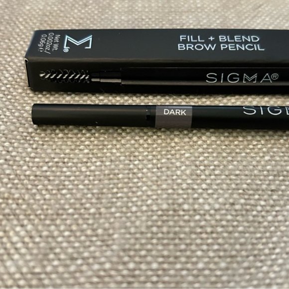 Sigma Beauty Fill + Blend Brow Pencil with Brush- Dark- NIB - Picture 4 of 6